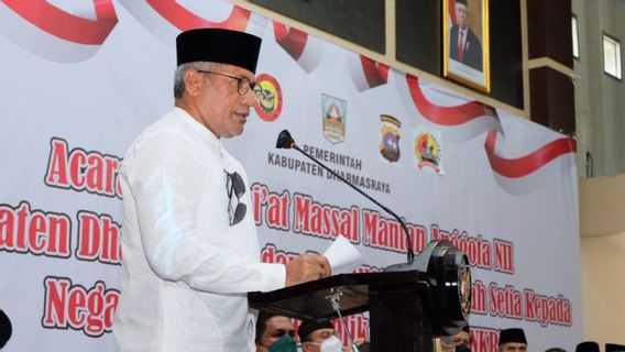 Kadensus 88 Appreciates West Sumatra Which Made Hundreds Of NII Members Revocation Of Bai'at Back To NKRI