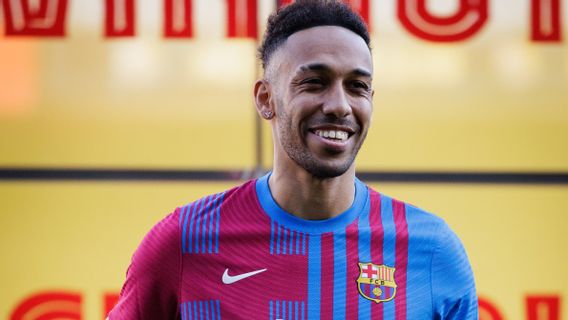 Aubameyang Says Joining Barcelona Was A Dream Since Childhood