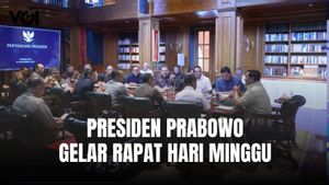Ratas di Minggu, Presiden Prabowo Subianto Bahas Isu Strategis