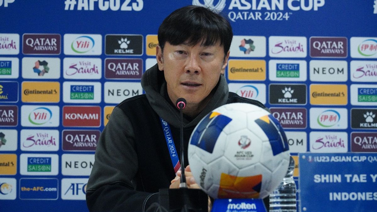 Shin Tae-Yong Blak-blakan soal Perasaannya Jumpa Korea Selatan U-23 di Piala Asia U-23