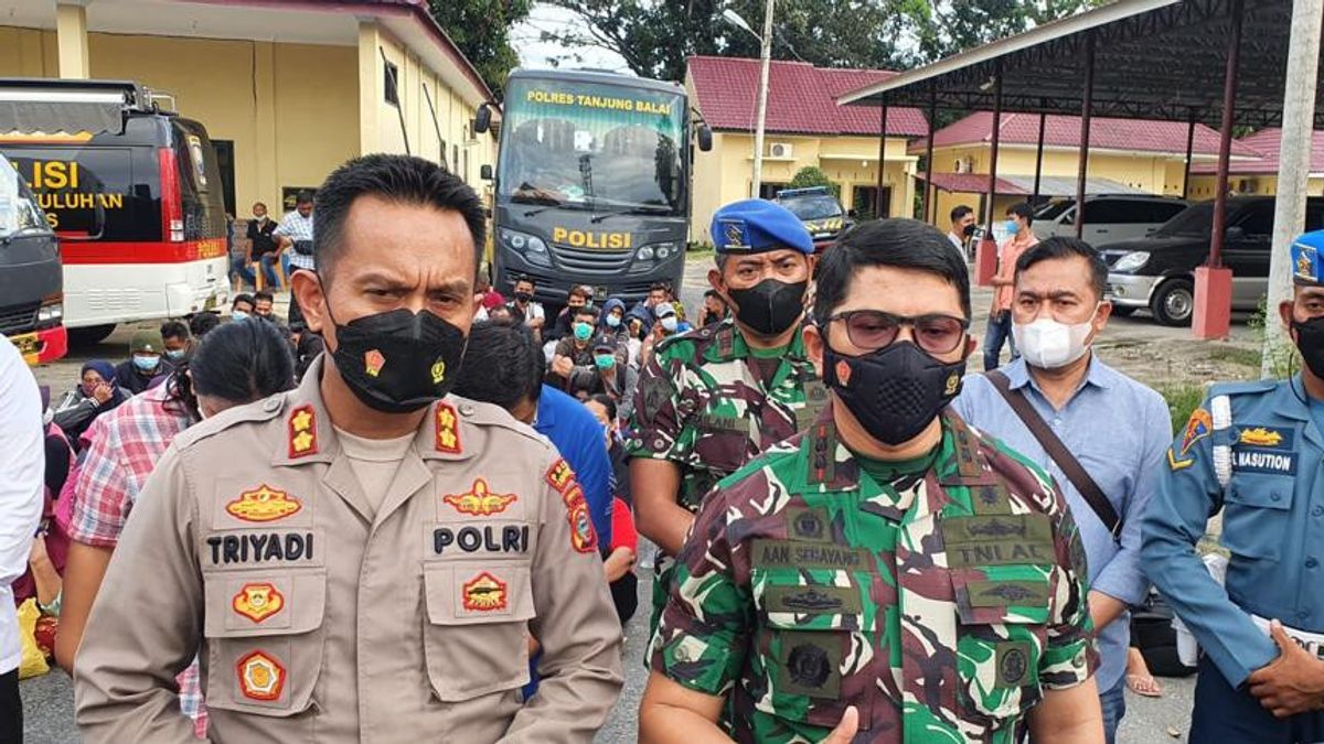 Alhamdulillah TNI AL Rescued 75 Illegal PMI Candidates In Tanjung Balai Asahan