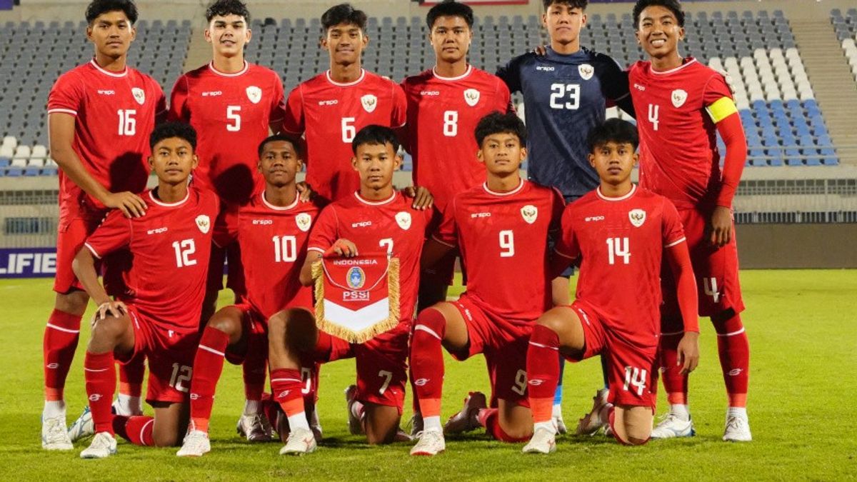 U-17インドネシア代表は2025 U-17ワールドカップの出場を目標としています