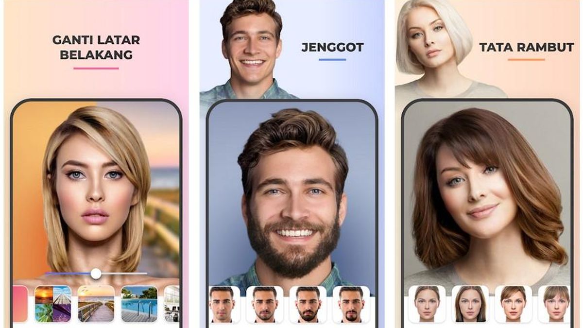 Cara Pakai Faceapp Di Tiktok Ubah Wajah Cowok Jadi Cewek