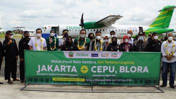 Citilink Wheels Atterrit En Douceur à L’aéroport De Ngloram, Marqueur Du Début De La Ligne Aérienne Jakarta-Blora