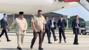 President Prabowo Arrives In Indonesia After Attending Gaza Peace Summit In Egypt