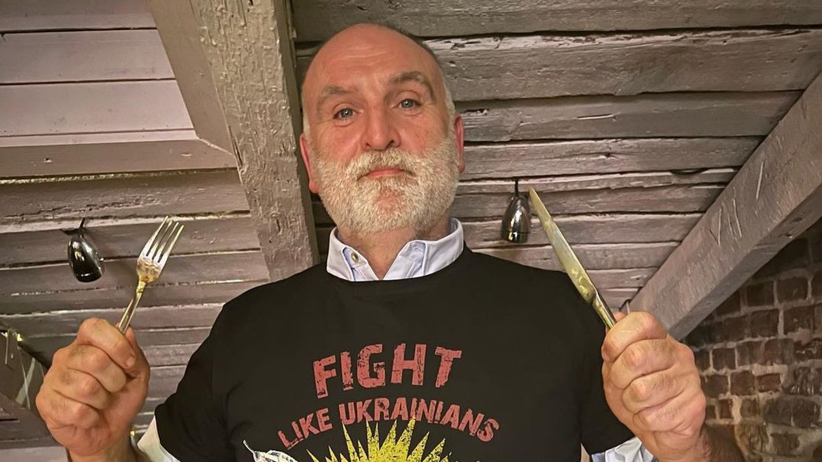 WCK Humanity Kitchen And Celebrity Chef Jose Andres In Ukraine Destroyed By Russian Missiles