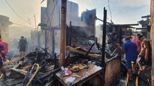 Kompor Gas Tukang Bubur Meledak, Puluhan Rumah Semi Permanen di Menteng Jakpus Terbakar