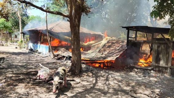 古邦烧毁7所房屋，一名死于秋葵的冲突