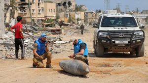 Bom-bom Israel Belum Meledak Berserakan di Gaza, Pemulihan Terancam Lama