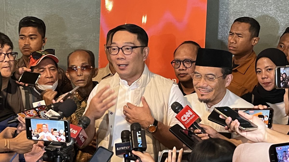 Avant le tirage au sort parmi les numéros, Ridwan Kamil 'Pede' gagne n’importe quel chiffre