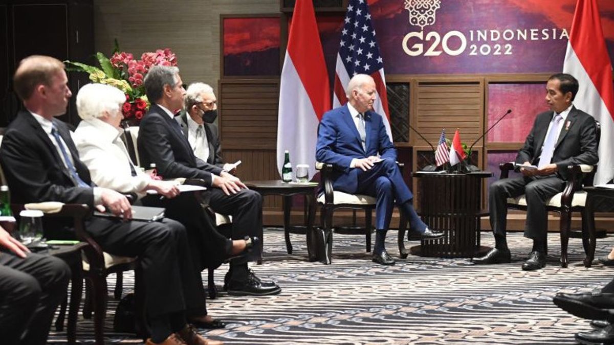 President Jokowi We Hope For US Flexibility In The Declaration Of The G20 Summit