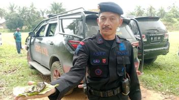 Farmers In Aceh Tamiang Find A Grenade And Find A Grenade When Galuli The Hole, Immediately Destroyed The Jibom Team Of The Aceh Police