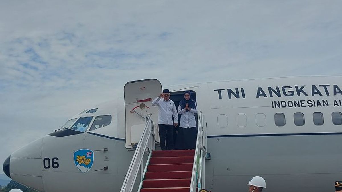 Called By Jokowi To Immediately Go To Jakarta, Vice President Ma'ruf Amin's Visit In Papua Is Accelerated