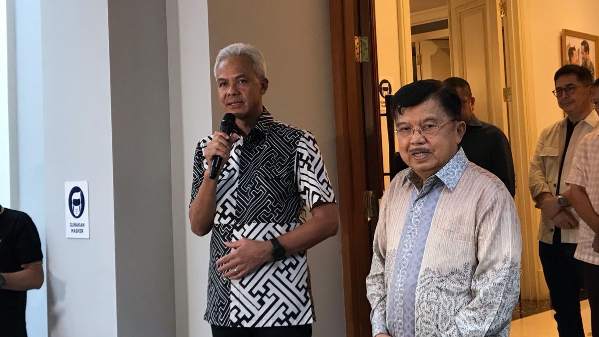 JK Agrees Ganjar Gives A 5 Score Regarding Law Enforcement In The Jokowi Era