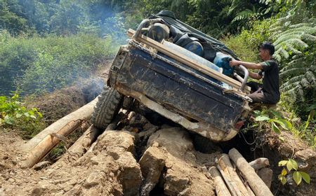Pembangunan Jalan Perbatasan Lingkar Krayan Dilanjutkan, Anggaran Rp8 Miliar 
