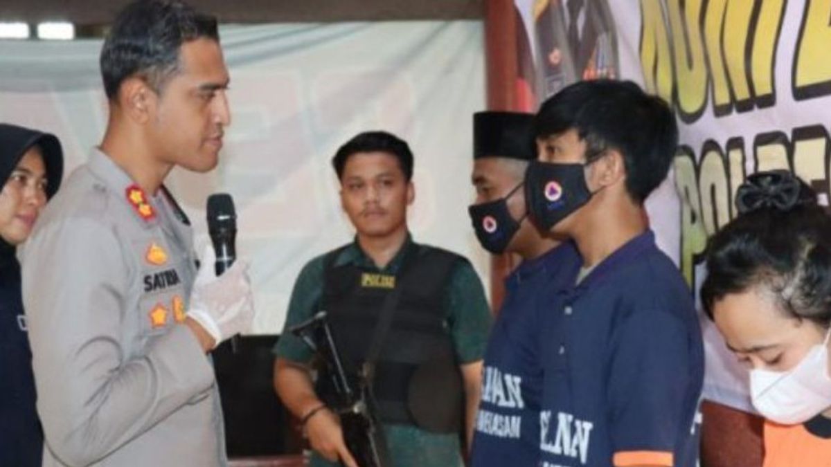 10 Tersangka Narkoba Diamankan Polres Pamekasan, 2 Diantaranya Perempuan