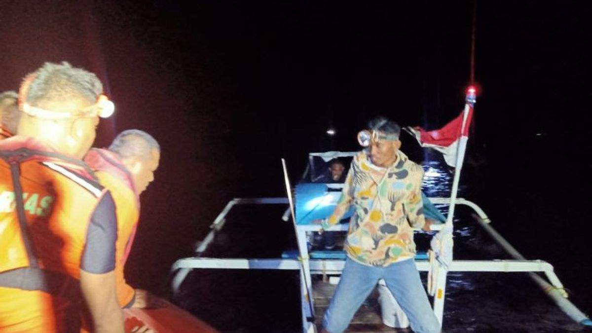 Fisherman Who Was Adrift In The Sea Of Semau Island NTT Saved