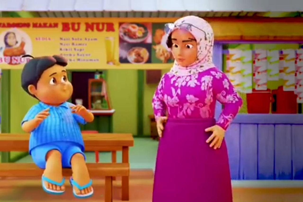 L’école En Ligne Peut être Amusante En Regardant Cette Animation Budi