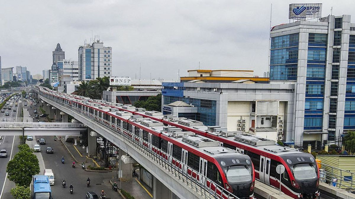 15 Rangkaian LRT Jabodebek Jalani Perawatan, Jarak Kedatangan Kereta Jadi Lebih Panjang