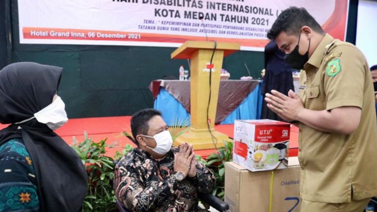 Bobby Nasution Rangkul Penyandang Disabilitas Kolaborasi dengan Pemerintah Kota