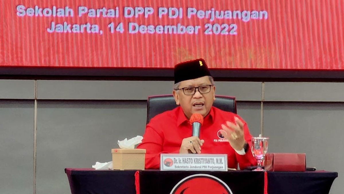 PDIP Dapat Nomor 3 Lagi di Pemilu 2024, Sekjen: Efisiensi Bisa Pakai Atribut yang Lama