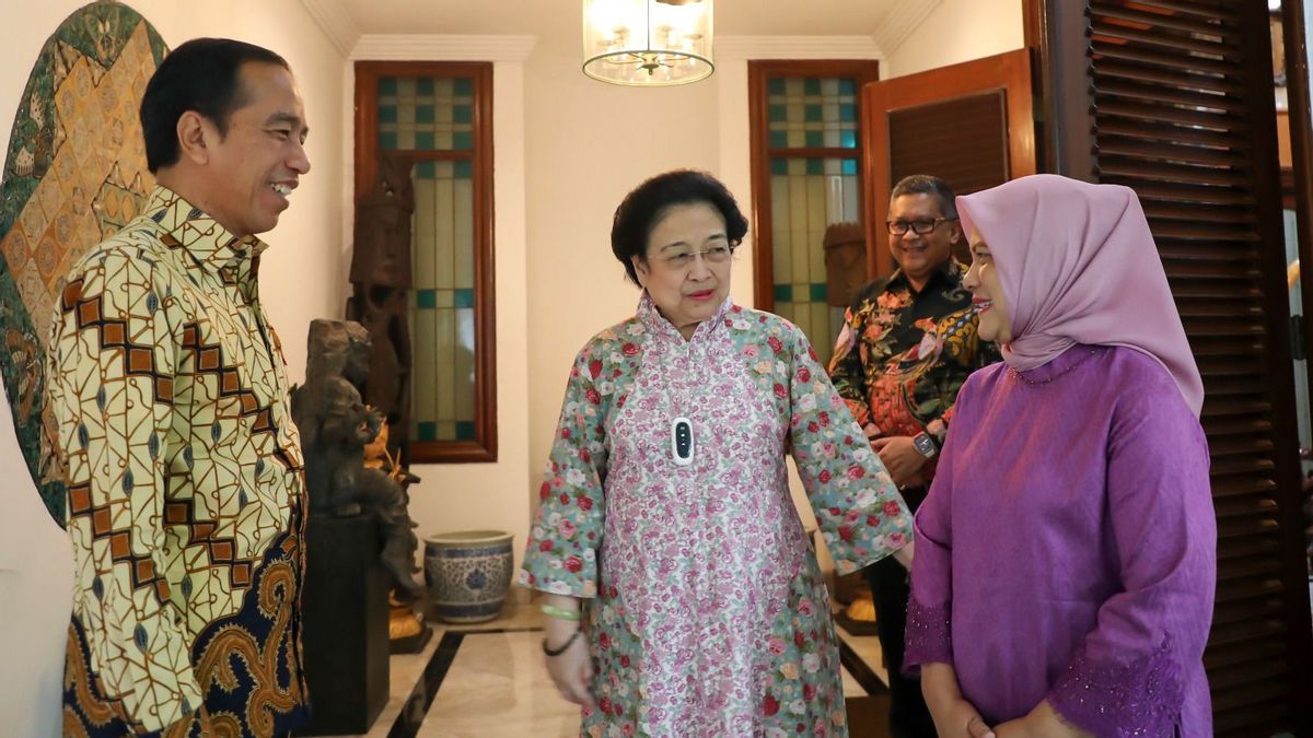 Suasana Santai di Teuku Umar Saat Halalbihalal, Jokowi dan Megawati Turut Bahas Ganjar Pranowo