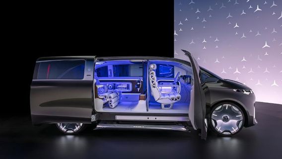 Mercedes-Benz Vision V Pukau Pengunjung Pameran Shanghai Auto Show 2025