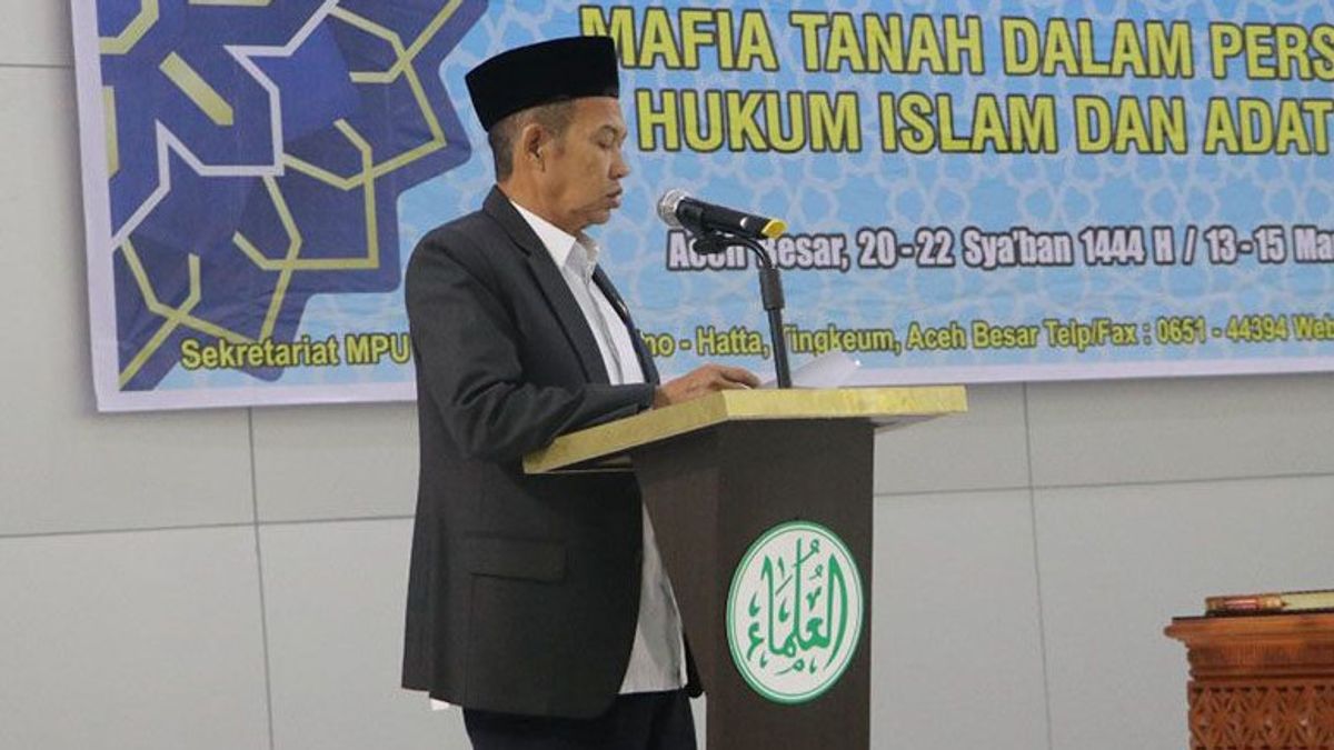 Aceh Ulema Consultative Assembly Issues Land Mafia Fatwa