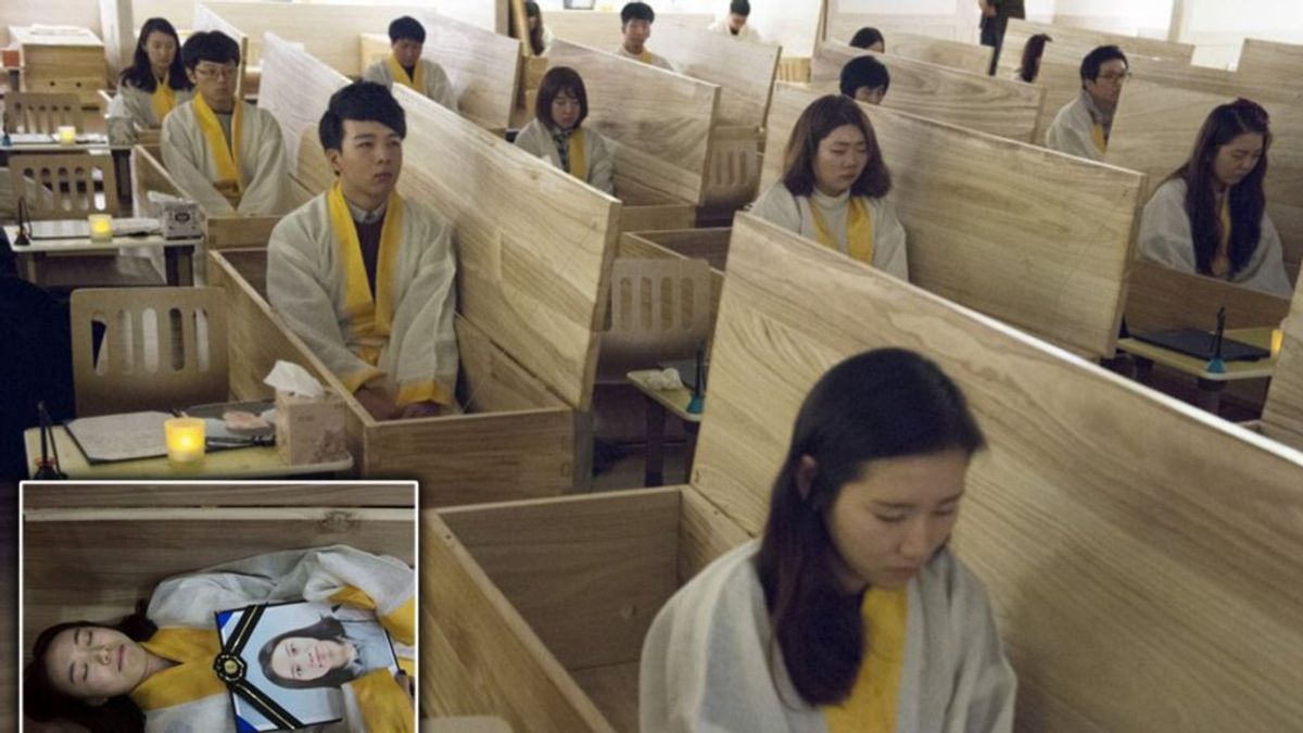 Merasakan Mati Agar Hidup Lebih Berarti di Korea Selatan