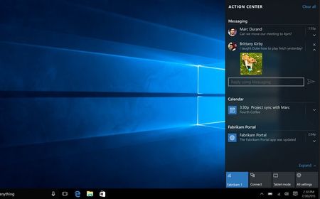 Cara Mengubah Pengaturan Notifikasi dan Quick Actions di Windows 10