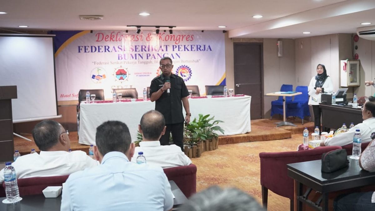 ID FOOD Mendukung Terbentuknya Federasi Serikat Pekerja BUMN Pangan