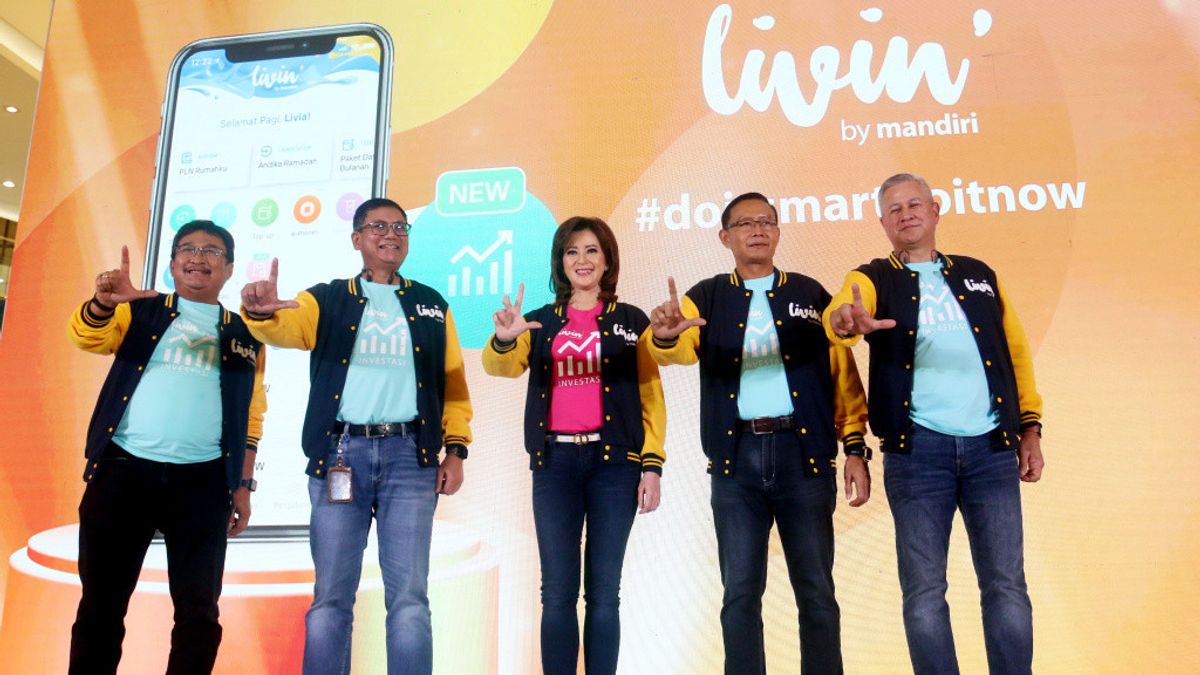 ميزات الاستثمار في صناديق الاستثمار المشترك في تطبيق Livin By Mandiri تستهدف سوق الألفية