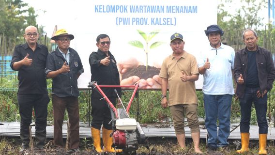 Ketua PWI Pusat Hendry Ch Bangun Apresiasi Program Wartawan Menanam untuk Ketahanan Pangan