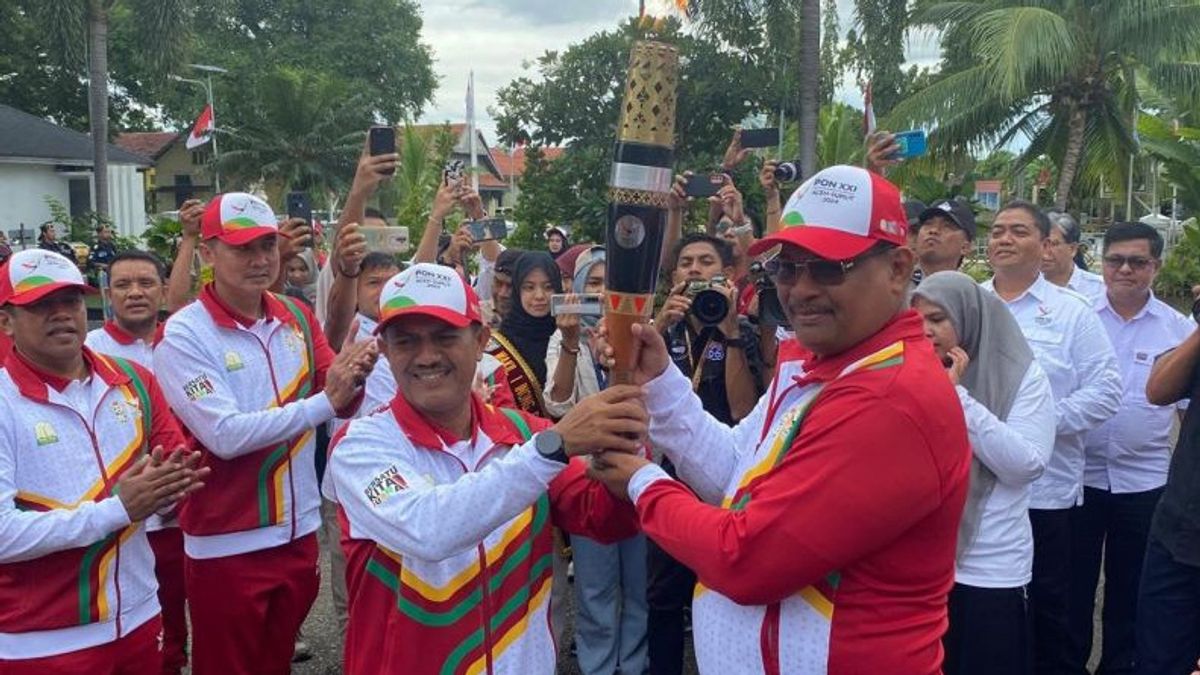 Kirab Obor Api PON XXI Siap Dibawa ke Stadion Harapan Bangsa