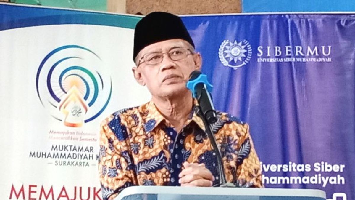 Ketum Muhammadiyah Remembers Presidential Candidates In 2024 Must Be State Jiwa