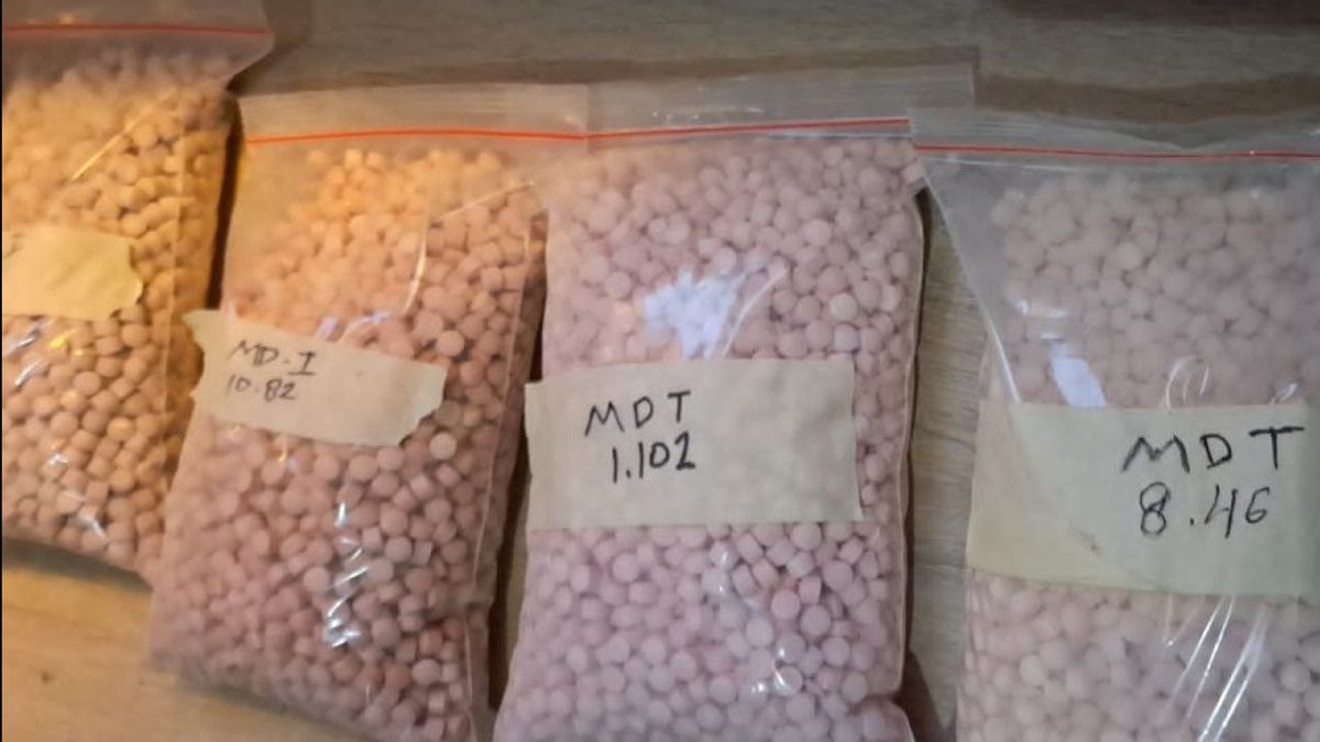 Dua Pengedar Sabu dan Ekstasi Diringkus Polres Pelabuhan Tanjung Priok di Kawasan Danau Sunter