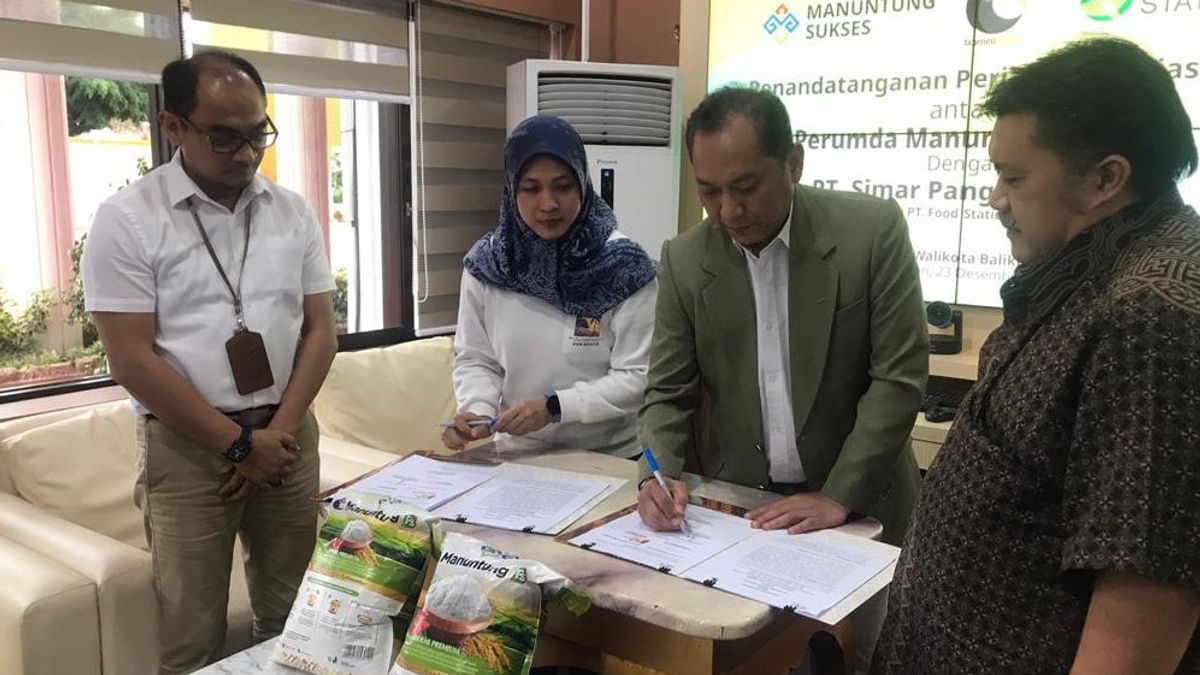 BUMD Cooperation In Paser And Balikpapan, Food Station For Strengthening Business Expansion In Kalimantan