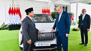 Erdogan Hadiahi Prabowo Mobil Listrik TOGG