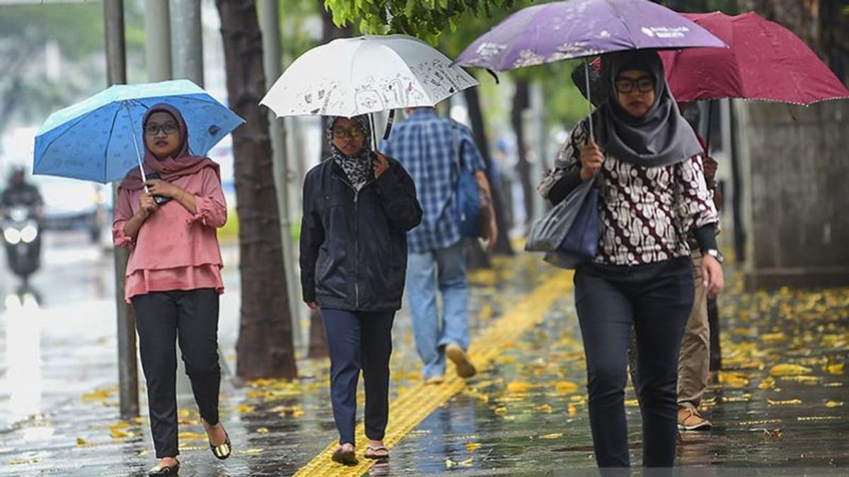 Alert! 2nd Eid, Jakarta's Rainy Since Thursday Morning