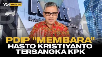 VOI Today: Hasto Kristiyanto Is A KPK Suspect In Harun Masiku's Case? Here's The Journey Of The Case