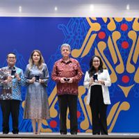 Perangko 75 Tahun Kerja Sama Indonesia-PBB Diluncurkan, Dubes Tri: Cerita Kisah Peran Penting Menjaga Perdamaian