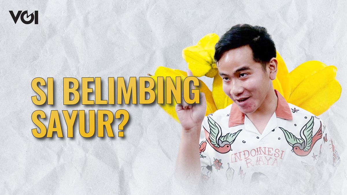 ビデオ: Heboh Belimbing Sayur, Gibranのほのめかし?