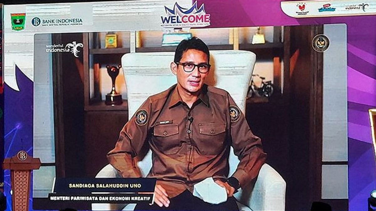 Minister of Tourism and Creative Economy Sandiaga Uno Welcomes Interactive NFT, New Innovation Promotes Creative Economy In The Era Of Digitalization
