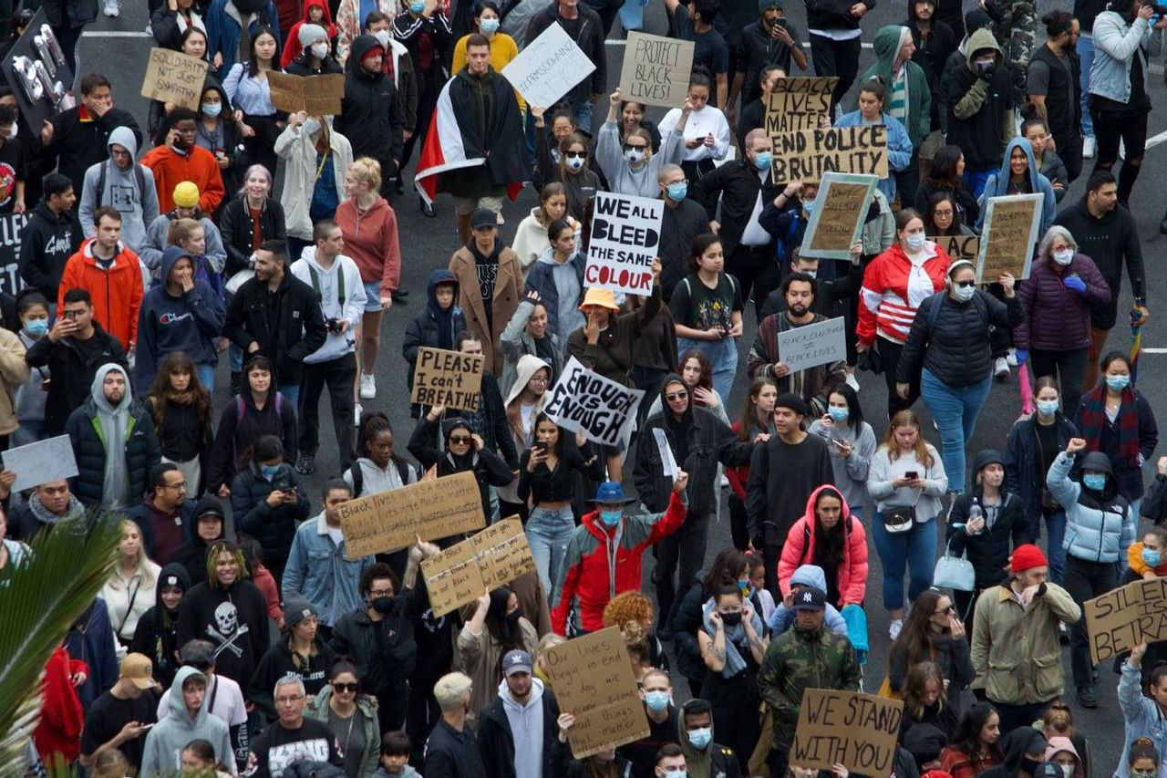 Solidarity For George Floyd Extends To New Zealand