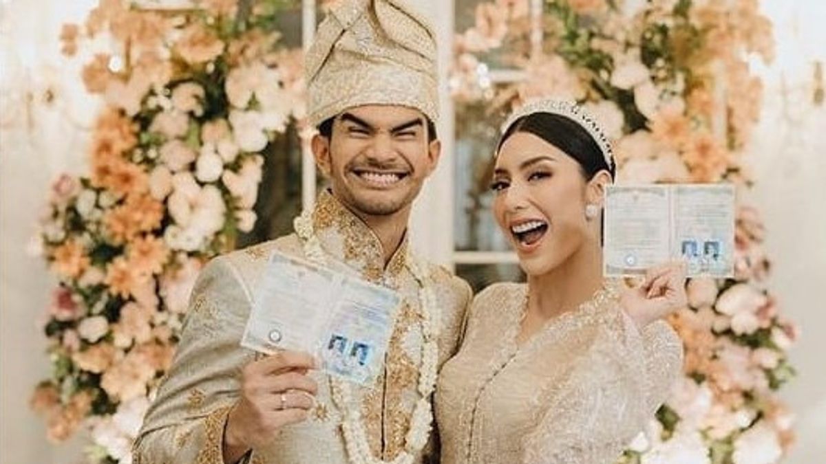 Had Been Accompanied For 4 Days, Tyas Mirasih Married To Tengku Tezi With A Mahar Of 50 Grams Of Gold