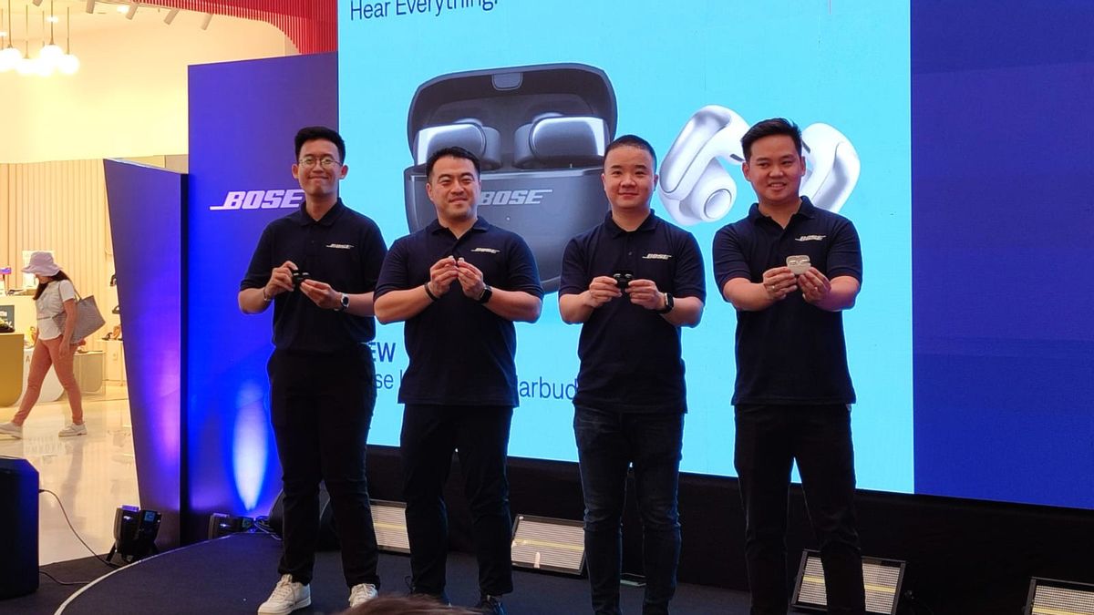Bose lance officiellement les écouteurs Bose Ultra Open en Indonésie