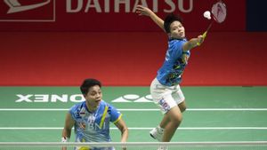Tumbangkan Wakil China, Apri/Fadia ke Perempat Final Indonesia Open 2022