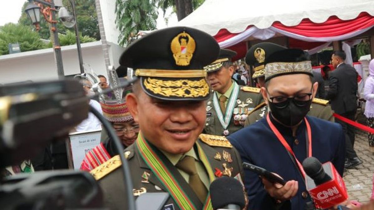 KSAD Jenderal Dudung Bicara Istana yang 'Digoyang' Farel Prayoga