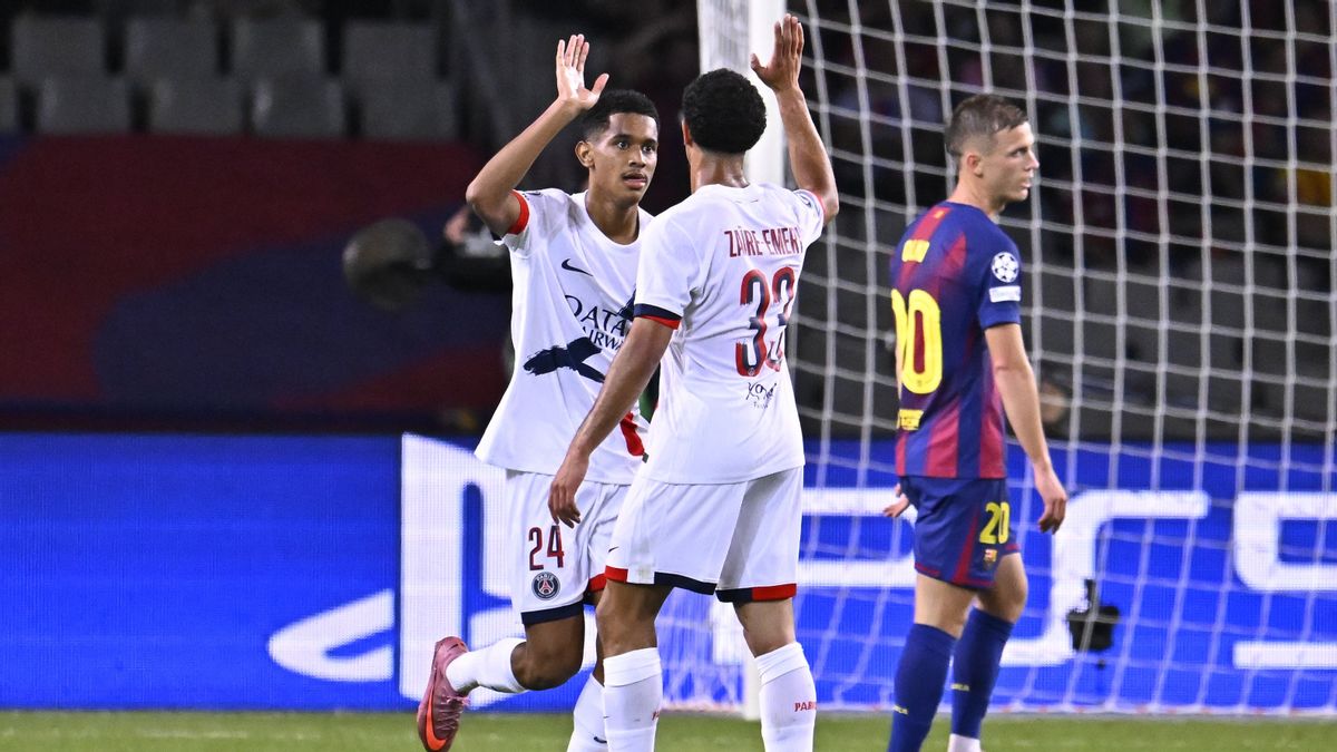 Tertinggal Lebih Dulu, PSG Taklukkan Barcelona di Menit Terakhir