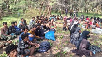 Seorang Wanita Imigran Rohingya di Aceh Timur Hamil 6 Bulan